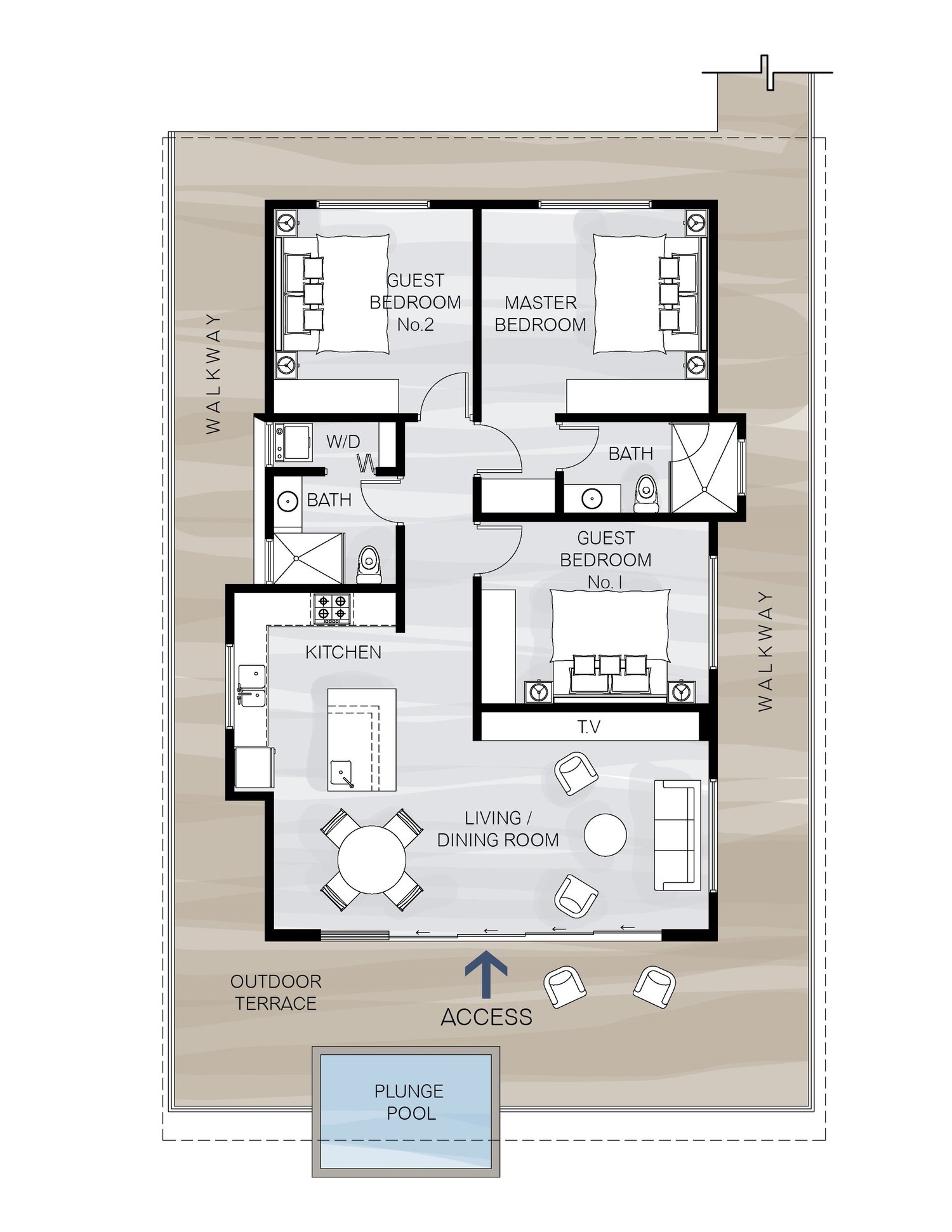 The Azulejo home at Veritas Villages